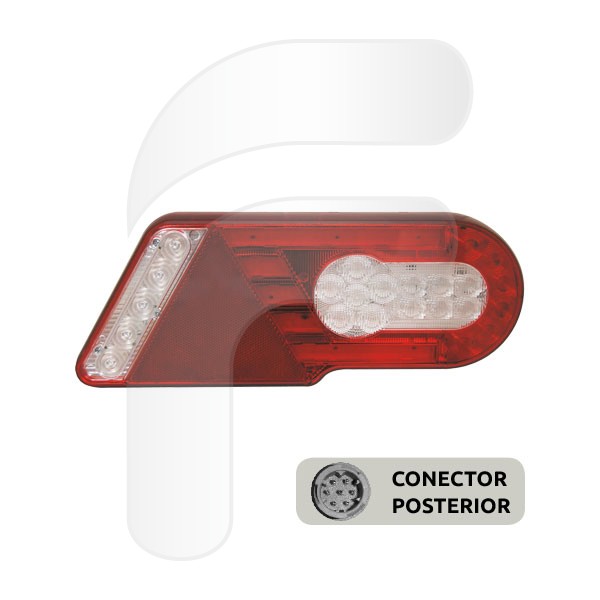 PILOTO TRASERO ESTREMIX DERECHO CON CONECTOR